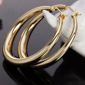 Brand New 18k Gold Plated Over 925 Sterling Silver
